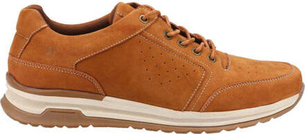 Hush Puppies Heren Joseph Nubuck Sportschoenen (Tan/Beige) - maat Bruin