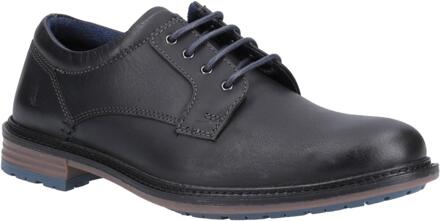 Hush Puppies Heren Julian Leren Schoenen (Zwart) - EU 43 / UK 9
