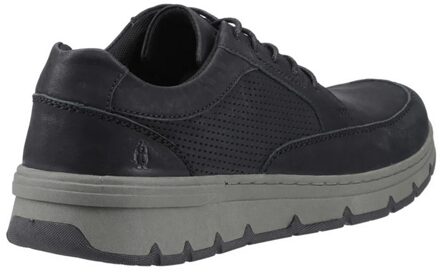 Hush Puppies Heren Nelson Leren Veterschoenen (Zwart) - maat EU 39/ UK 6