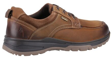 Hush Puppies Heren Percy Leren Veterschoenen (Tan) - maat Bruin