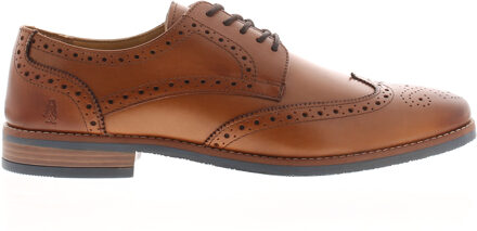 Hush Puppies Heren Smart Shoes Mack Leer tan Bruin - EU 46 / UK 11