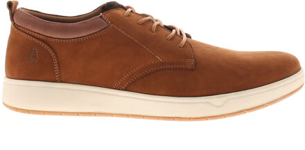 Hush Puppies Heren Veterschoenen Bowen Nubuck Leer Tan Bruin - EU 40.5 / UK 7