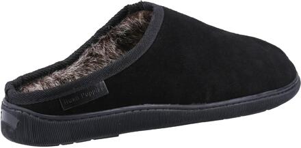 Hush Puppies Herenpantoffels Ashton Suède (Zwart) - EU 44.5 / UK 10