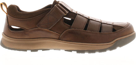 Hush Puppies Herensandalen Comfortabele Rucker Leer bruin - EU 43 / UK 9