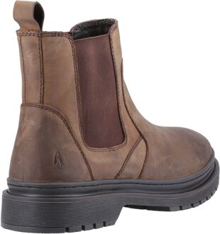 Hush Puppies Jamie Leren Heren Bruine Laarzen