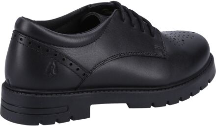 Hush Puppies Jayne Lace Up SNR Meisjes Zwarte Veterschoenen Van Leer - EU 38 / UK 5