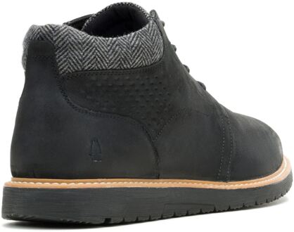 Hush Puppies Jenson Leren Heren Zwarte Enkellaarzen - EU 42 / UK 8