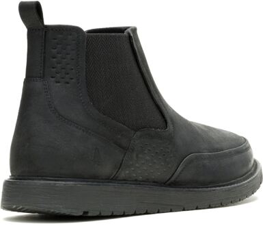 Hush Puppies Jenson Leren Zwarte Herenschoenen - EU 40.5 / UK 7