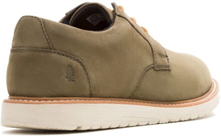 Hush Puppies Jenson Oxford Leren Heren Olijf Kleding Schoenen