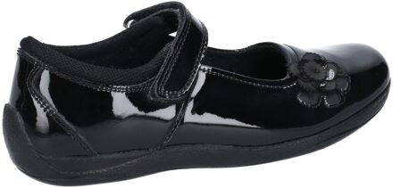 Hush Puppies Jessica Junior Patenten School Schoen Zwart - EU 17.5 / UK 1.5