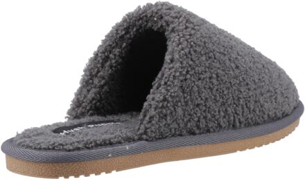 Hush Puppies Joanna Textiel Dames Charcoal Slippers Houtskool - EU 39/ UK 6