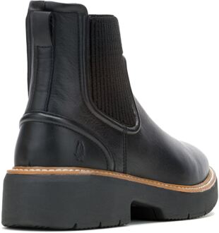 Hush Puppies Jodie Leren Zwarte Damesschoenen