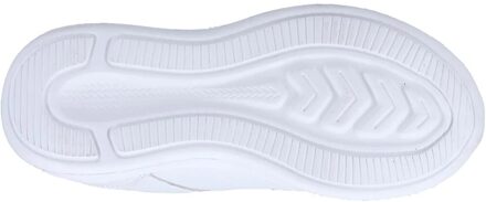 Hush Puppies Jongens Marling Leren Schoolschoenen (Wit)