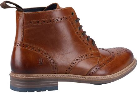 Hush Puppies Joshua Leren Heren Tan Laarzen Bruin - EU 43 / UK 9