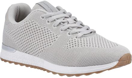 Hush Puppies Katrina Textiel Dames Grijze Sneakers Grijs