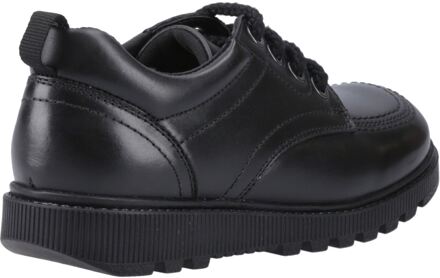 Hush Puppies Keeley Meisjes Zwarte Veterschoenen Van Leer - EU 37 / UK 4