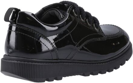 Hush Puppies Keeley Meisjes Zwarte Veterschoenen Van Leer - EU 37 / UK 4