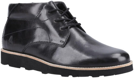 Hush Puppies Kennedy Leren Geheugen Foam Herenlaarzen Zwart - EU 40.5 / UK 7