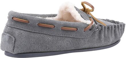 Hush Puppies Kinderen/Kinderen Addison Suède Slippers (Grijs) - EU 32 / UK 13