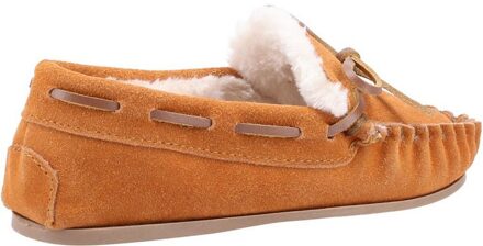Hush Puppies Kinderen/Kinderen Addison Suède Slippers (Tan) Bruin - EU 32 / UK 13