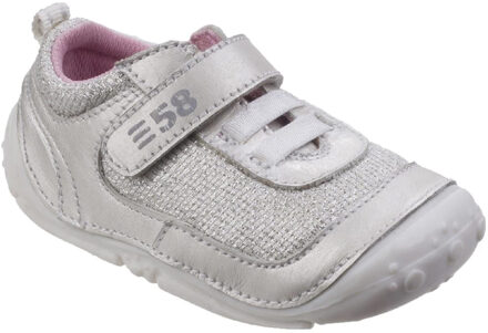 Hush Puppies Kinderen/meisjes Livvy Touch Fastening Leren Schoenen (Zilver)