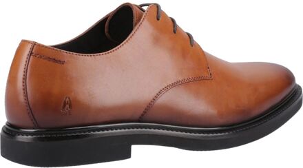 Hush Puppies Kye Leren Mannen Tan Veter Shoes Bruin - EU 43 / UK 9