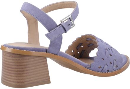 Hush Puppies Lacie Suède Dames Blauwe Sandalen - EU 36 / UK 3