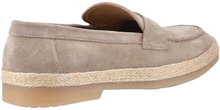 Hush Puppies Laurence Suede Heren Taupe Instappers - EU 42 / UK 8