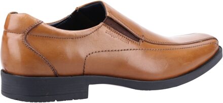 Hush Puppies Leren herenschoenen Brody (Tan) - maat Bruin