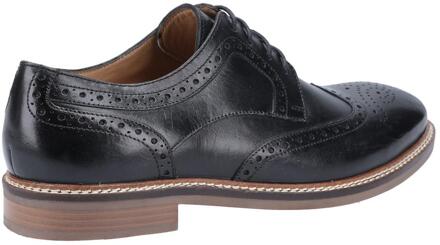 Hush Puppies Leren herenschoenen Bryson (Zwart) - EU 47.5 / UK 12