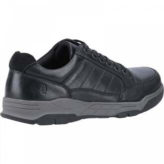 Hush Puppies Leren herenschoenen Finley (Zwart)