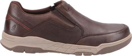 Hush Puppies Leren herenschoenen Fletcher (Koffie) Bruin - EU 43 / UK 9
