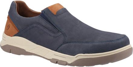 Hush Puppies Leren herenschoenen Fletcher (Marine/Tan) Bruin/navy - EU 43 / UK 9