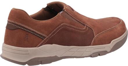 Hush Puppies Leren herenschoenen Fletcher (Tan) Bruin - EU 47.5 / UK 12
