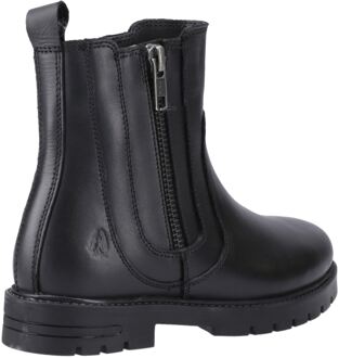 Hush Puppies Liana Leren Zwarte Meisjeslaarzen - EU 44.5 / UK 10