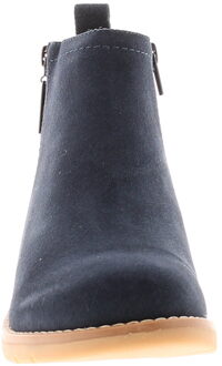 Hush Puppies Libby Suède Dames Marineblauwe Laarzen Navy