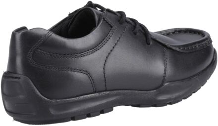 Hush Puppies Mackenzie Wallabee Leren Zwarte Veterschoenen Voor Jongens - EU 40.5 / UK 7