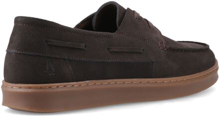 Hush Puppies Madden Leren Heren Chocolade Bootschoenen Chocoladebruin - EU 46 / UK 11