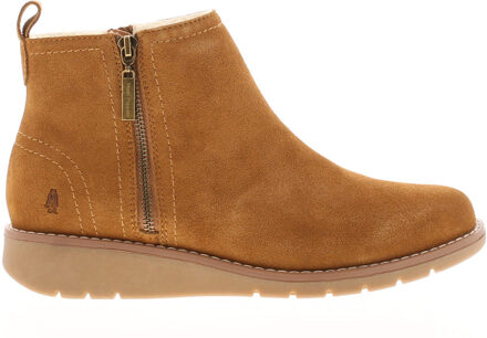 Hush Puppies Maddy Wide Suede Grijze Laarzen Voor Dames Grijs - EU 40.5 / UK 7