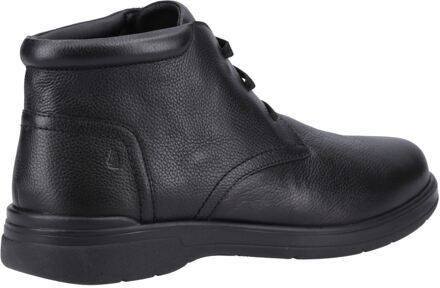 Hush Puppies Malcolm Leder Heren Zwart Laarzen - EU 44.5 / UK 10