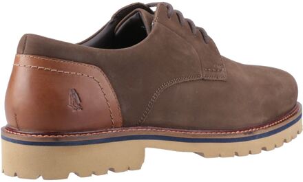 Hush Puppies Marcus Nubuck Heren Bruine Veterschoenen - EU 46 / UK 11