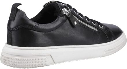 Hush Puppies Martha Leren Damesschoenen Zwart - maat EU 36 / UK 3