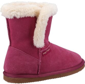 Hush Puppies Meisjes Ashlynn Suede Slippers (Rose) Rosé - EU 30 / UK 12