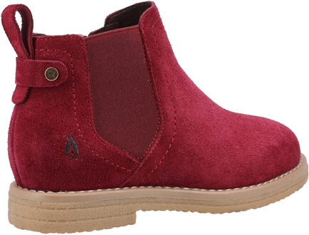 Hush Puppies Meisjes Mini Maddy Suede Enkellaarsjes (Bourgondië) Bourgogne - EU 18 / UK 2