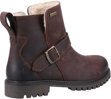 Hush Puppies Meisjes Mini Wakely Leren Laarzen (Bruin) - EU 18 / UK 2