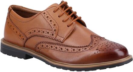 Hush Puppies Meisjes Verity Leren Brogues (Tan) Bruin - EU 40.5 / UK 7