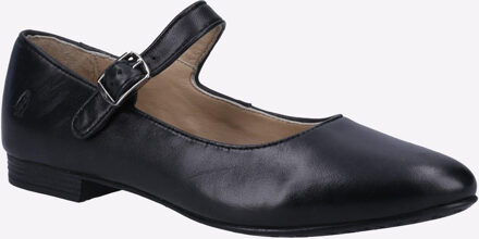 Hush Puppies Melissa Lakleren Zwarte Ballerina's Voor Dames - EU 38 / UK 5