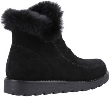 Hush Puppies Moira Suède Dames Zwart Laarzen - EU 40.5 / UK 7