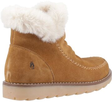 Hush Puppies Moira Suède Dameslaarzen Tan - maat Bruin