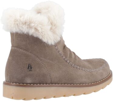 Hush Puppies Moira Suède Dameslaarzen Taupe